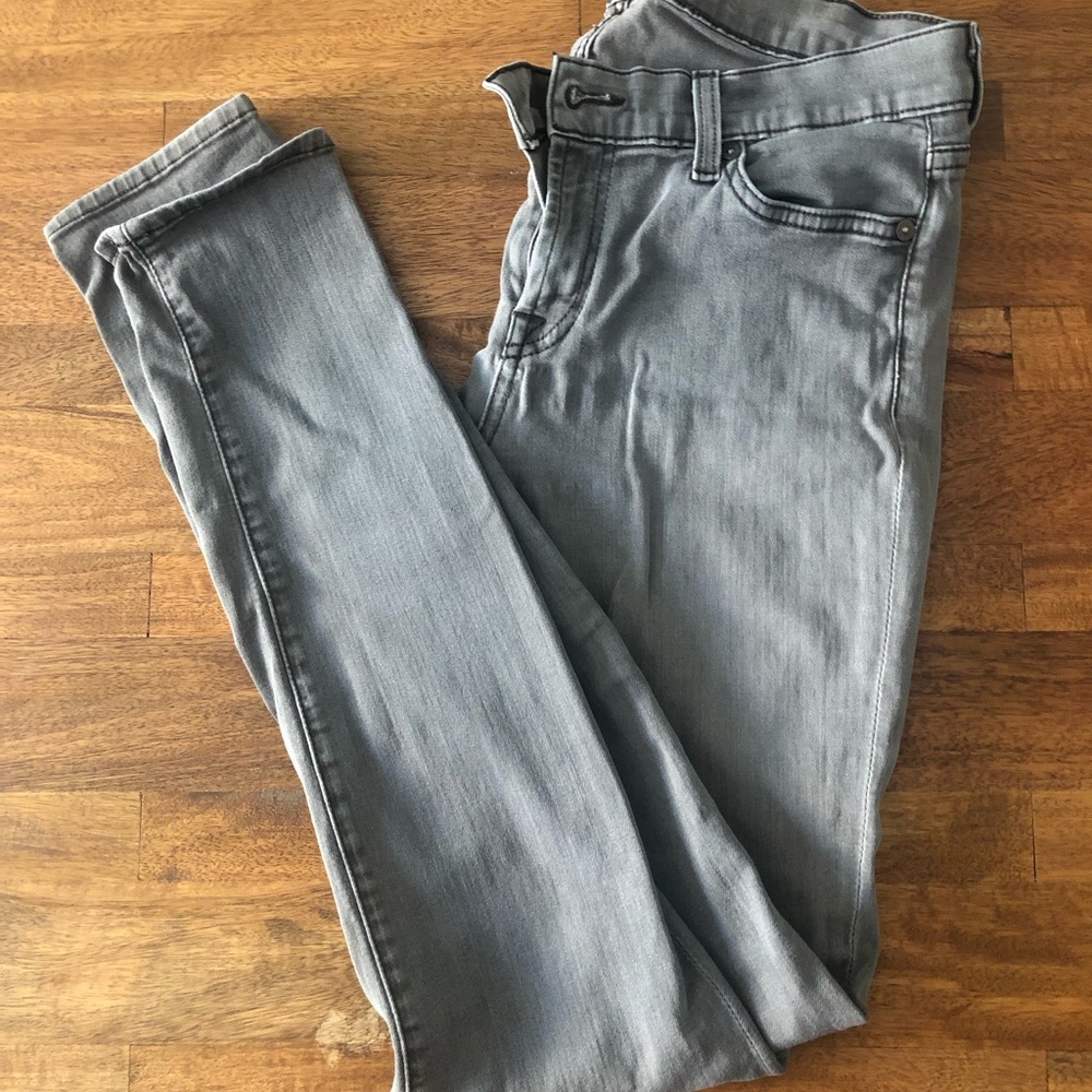 7 For All Mankind - The Skinny in grey